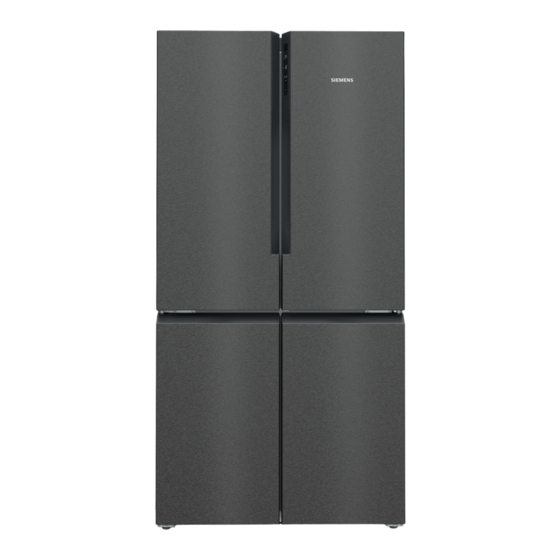 Siemens iQ500 KF96NAXEAG/01 Information For Use