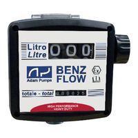 Adam Pumps BENZ FLOW Installation, Use And Maintenance Manual