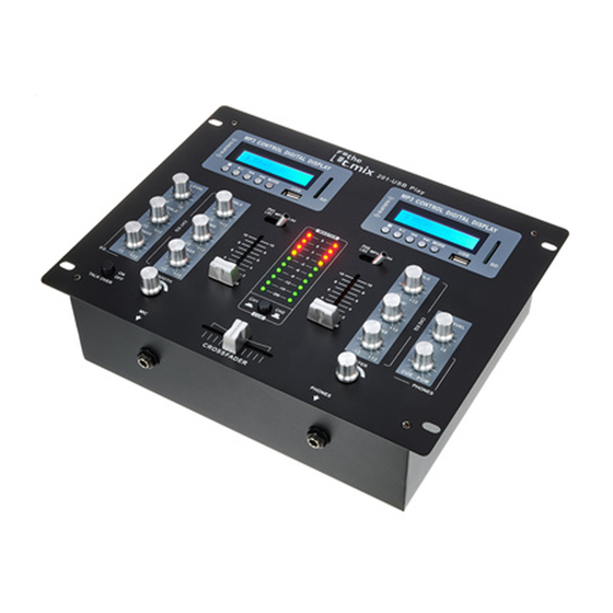 thomann the t.mix 201-USB Play User Manual
