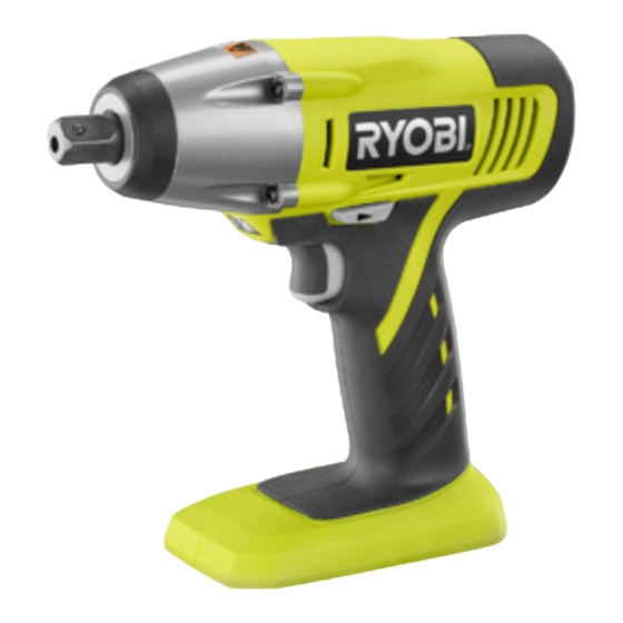 Ryobi P260 Repair Sheet