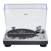 Audio-Technica AT-PL120 Installation And Operation Manual