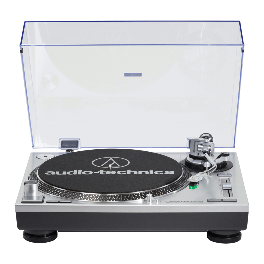 Audio Technica AT-PL120 Installation And Operation Manual