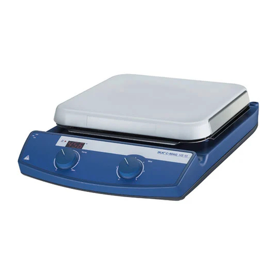 IKA C-MAG HS 10 Service Manual