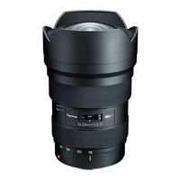 Tokina 16-28mm F2.8 Instruction Manual
