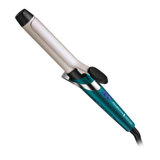 Remington Advanced Coconut Therapy CI8648 Manuals