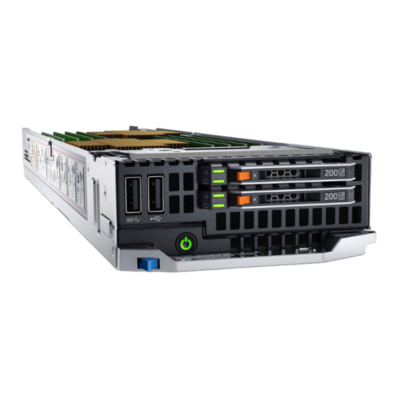 Dell PowerEdge FC430 Getting Started With Your System