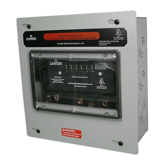 Leviton 37120-7 Installation Instructions