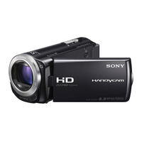 Sony Handycam HDR-CX260VE Service Manual