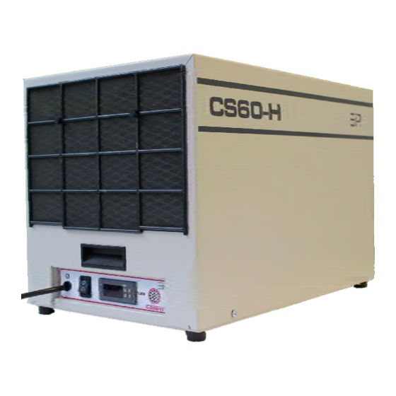 IP CS90H Industrial Dehumidifier Manuals