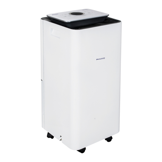 User Manuals: Philco PD-12 Dehumidifier