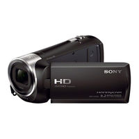 Sony HDR- PJ270 Service Manual