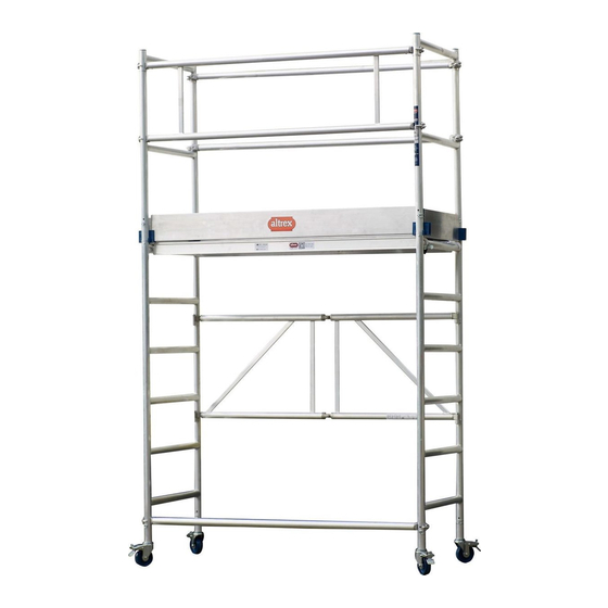 Altrex 3400 Assembly And Use Manual