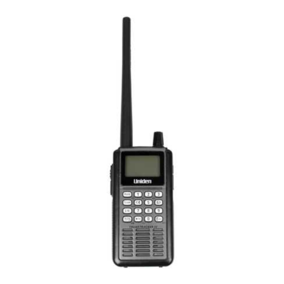 Uniden BCD396T Owner's Manual