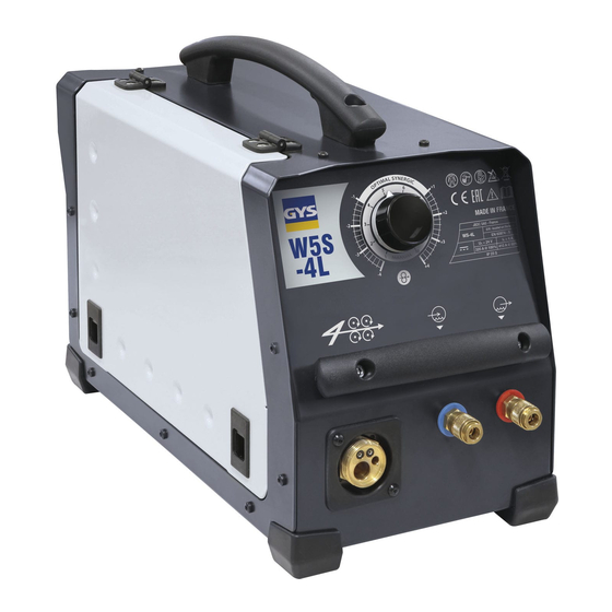 GYS WS5-4L User Manual