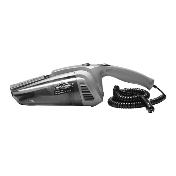 ArmorAll CAA12V1 Operator's Manual