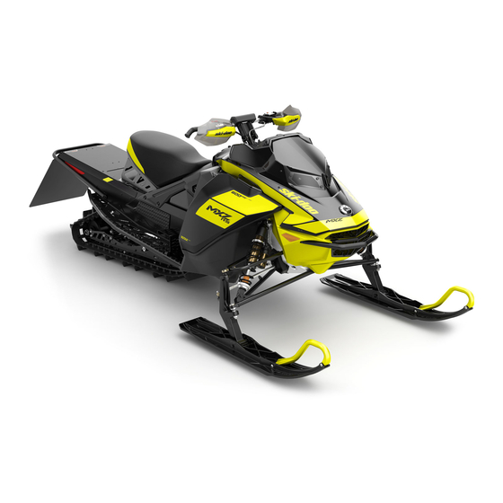 Ski-Doo MXZ X 600 RS 2021 Manuals