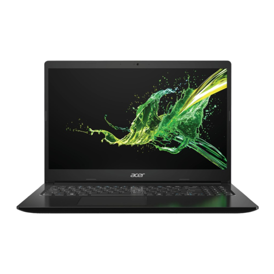 Acer Aspire 1 User Manual