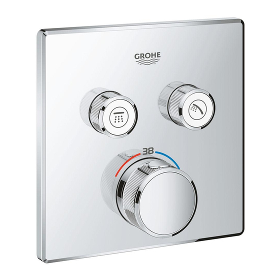 Grohe Grohtherm Smartcontrol 29 119 Manual