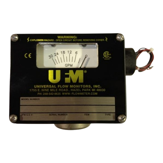 Dwyer Instruments SN Series Installation And Operation Manual