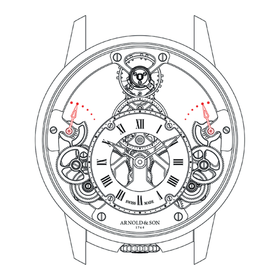 Arnold & Son TIME PYRAMID Manuals