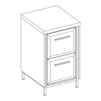 HHG Thomasville Alderbrook File OD-ALBKFP-TV Assembly Instructions Manual