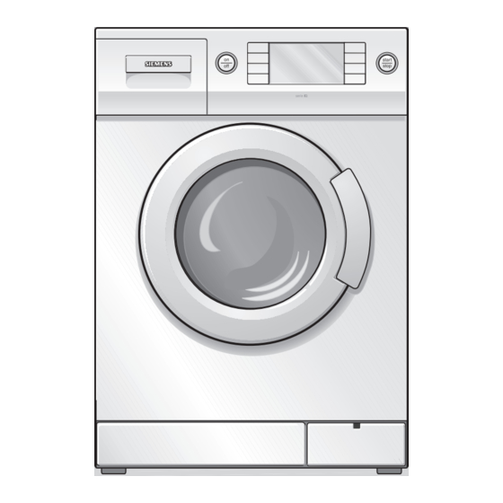 Siemens WIQ1833EU Instruction Manual And Installation Instructions