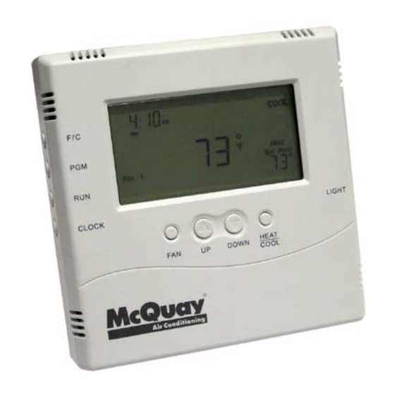 McQuay OM 897 Manuals