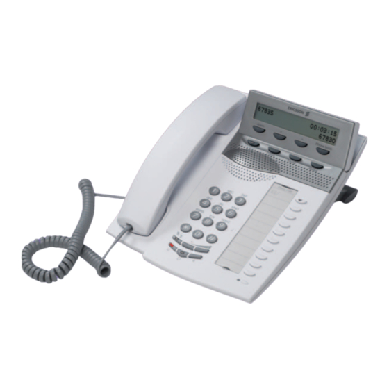 Ericsson Dialog 4187 Plus User Manual
