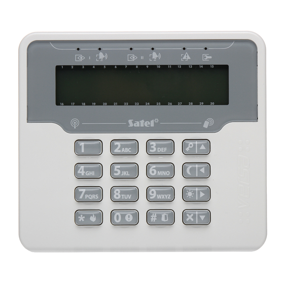 Satel VERSA-LCDM-WRL Manual