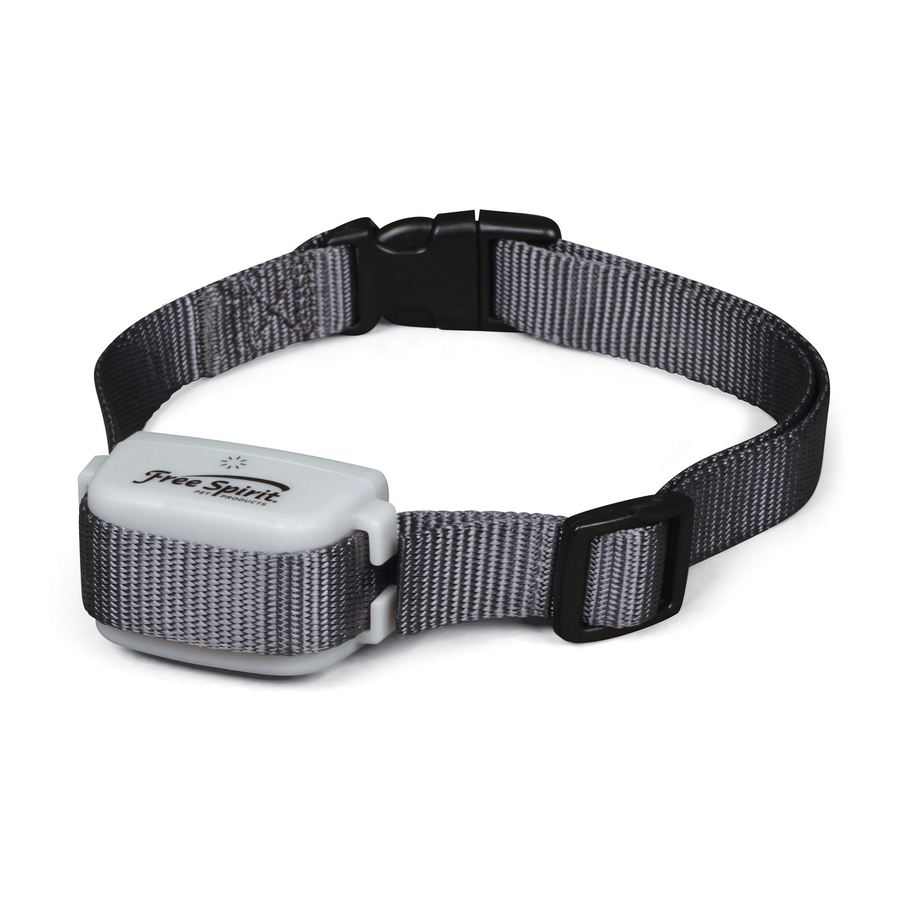 Free Spirit Bark Collar Quick Start Manual