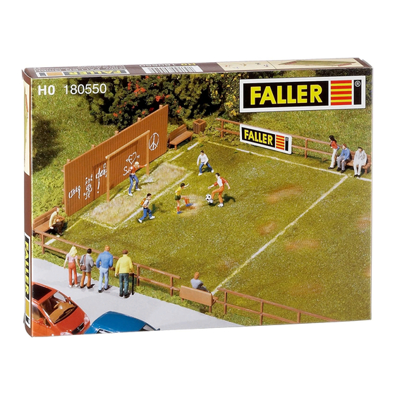 Faller Soccer playground Quick Start Manual