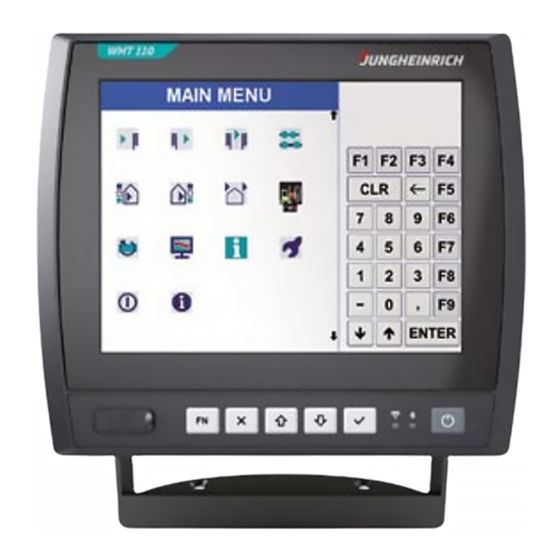 Jungheinrich WMT 110 Quick Installation Manual