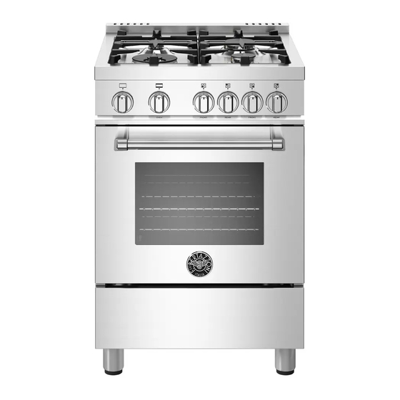 Bertazzoni MAST244GASXB Installation Manual
