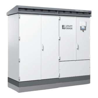 SMA SUNNY CENTRAL 500CP XT Installation Manual