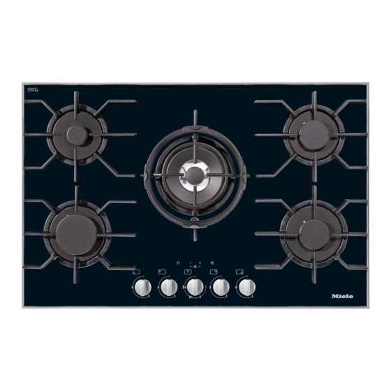 Miele KM 3034-1 Operating And Installation Instructions