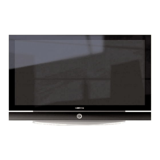 Samsung HPR4272X/XAC Service Manual