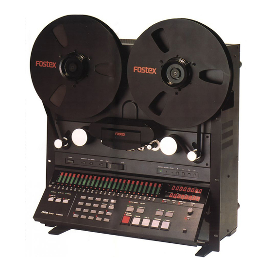 Fostex G24S Service Manual