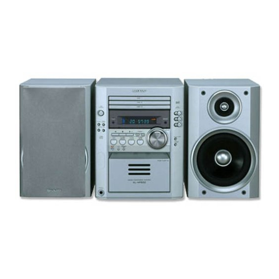 Sharp XL-HP500W Operation Manual