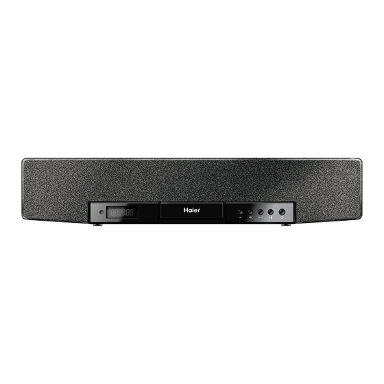 Haier SBC20 2-Channel Soundbar Manuals