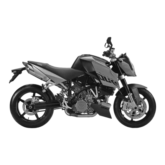 KTM 2010 990 Super Duke Owner's Manual