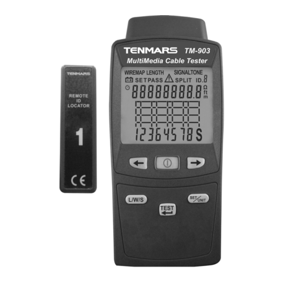 Tenmars TM-901N User Manual