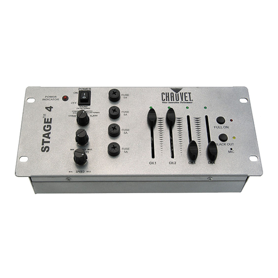 Chauvet TFX-DC4 User Manual