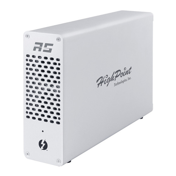 HighPoint RocketStor 6661A-mSAS1 User Manual