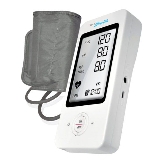 PYLE HEALTH PHBPB16TL Manuals