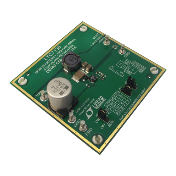 Linear Technology DC2172A Demo Manual