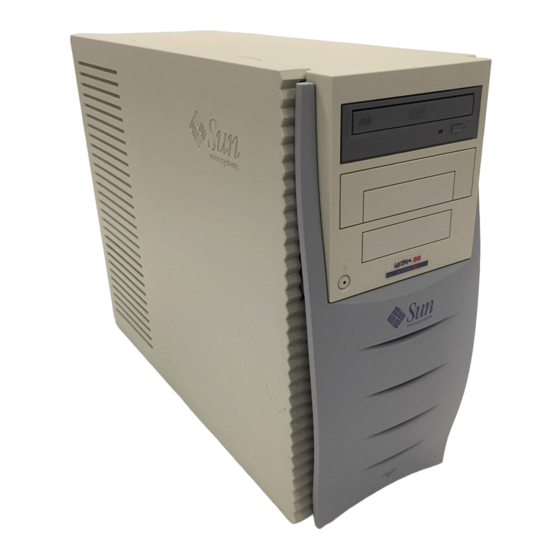 Sun Microsystems Ultra 80 Installation Manual