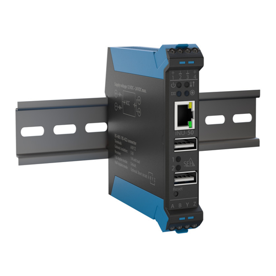 SEH INU-50 Installation Manual