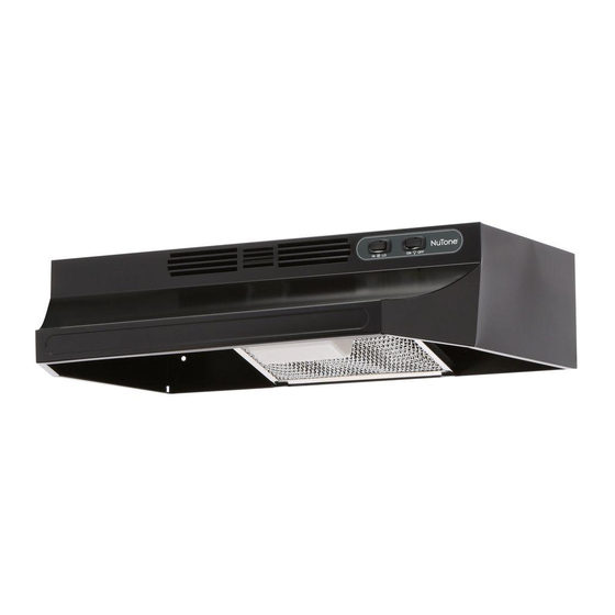 NuTone RL6100-H Installation Instructions