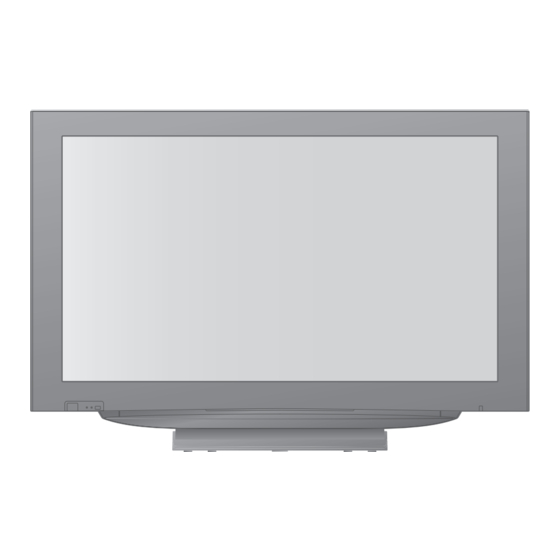 Panasonic Viera TX-37LZD81 Operating Instructions Manual