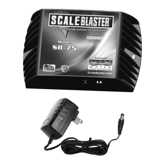 ScaleBlaster SB-75 Installation & Operation Manual